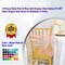 10 Pieces Blush Pink or Rose Gold Organza Chair Sashes 8"x108" Sheer Elegant Chair Decor for Weddings & Events